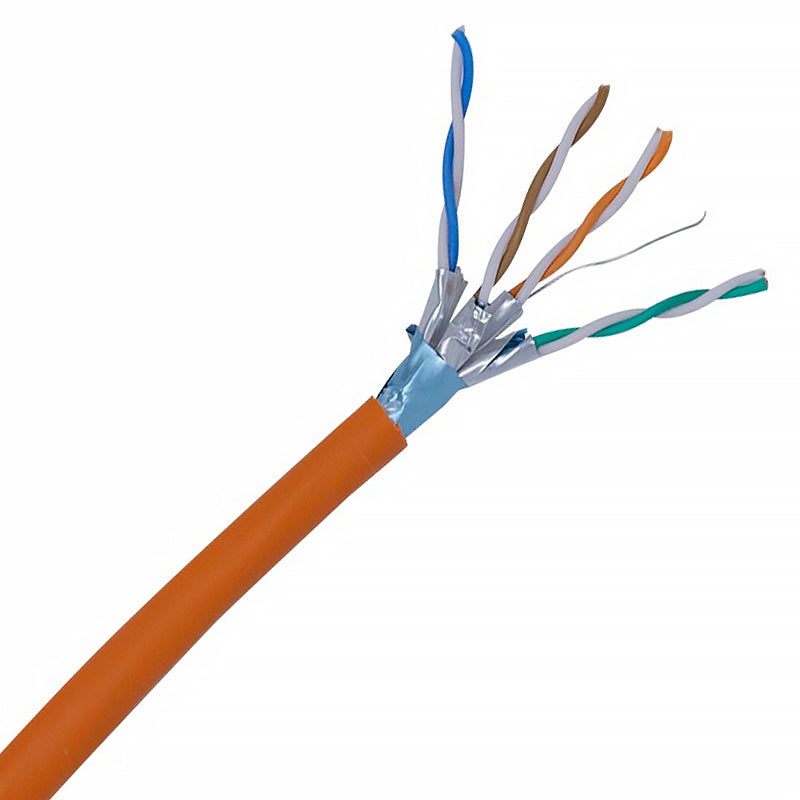 Orange Connectix Cat6a F/FTP LSZH B2ca-s1a,d1,a1 Solid Cable 305m