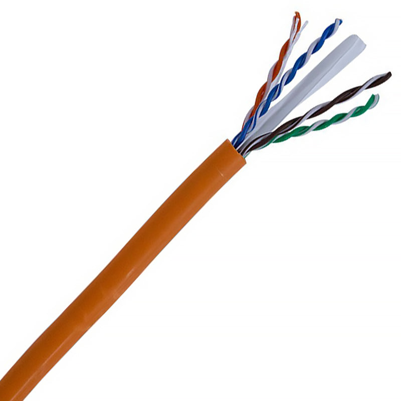 Orange Connectix Cat6 UTP LSZH B2ca-s1a,d0,a1 Solid Cable 305m