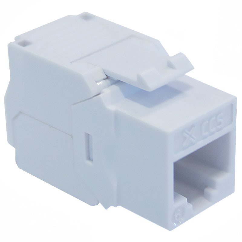 Connectix Cat6 UTP Tool-Less Keystone Module White