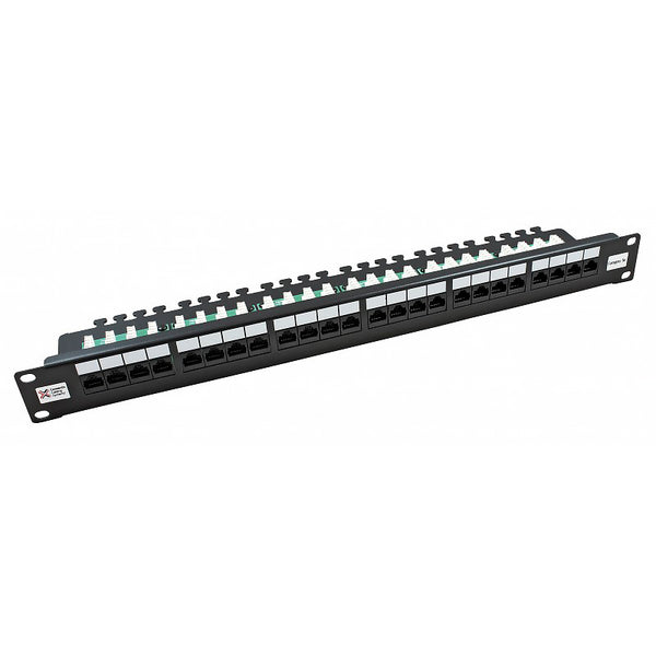 Connectix 24 Port Cat5e UTP Right Angled Patch Panel