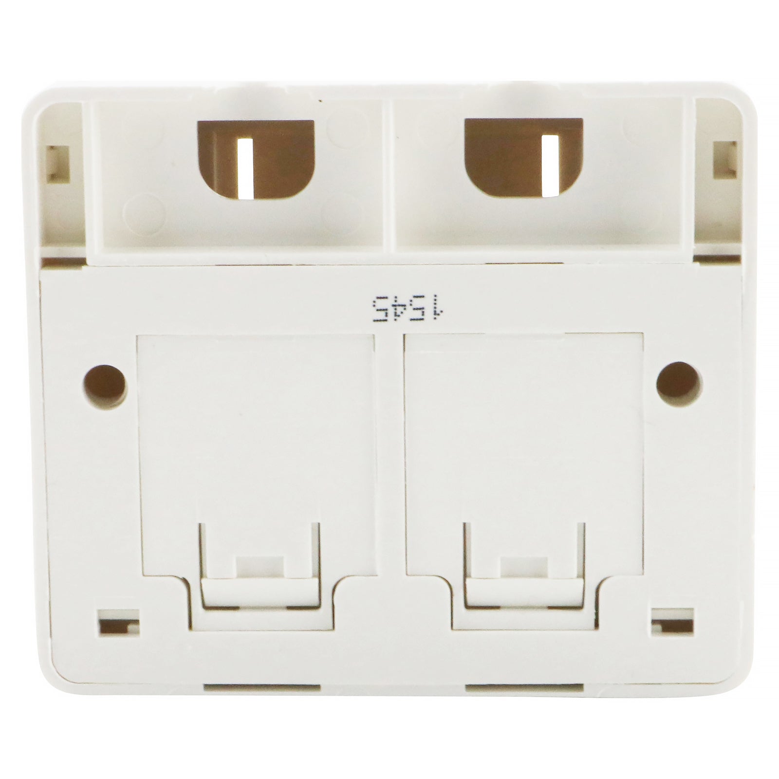 Excel Cat5e Plus Surface Mount Box 2 Port White