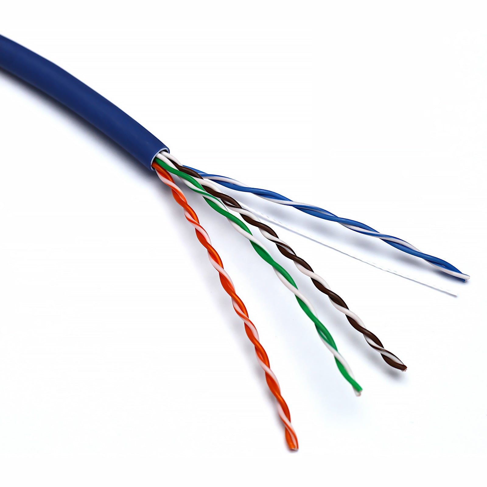 Blue Excel Cat5e UTP LSZH Dca-s2,d2,a2 Solid Cable 305m