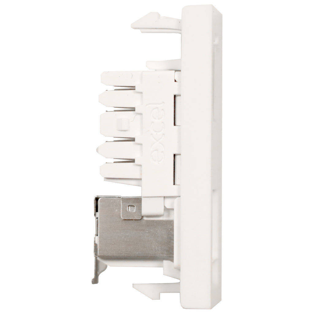 Screened Rj45 Module Excel Cat6a FTP RJ45 Screened Module - Cable Intelligence