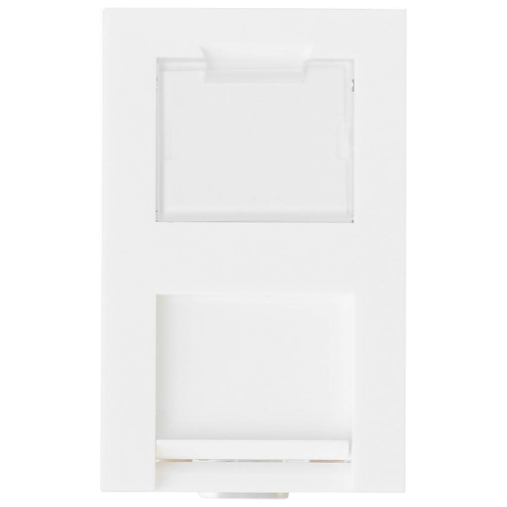 Screened Rj45 Module Excel Cat6a FTP RJ45 Screened 6C Module - Cable Intelligence