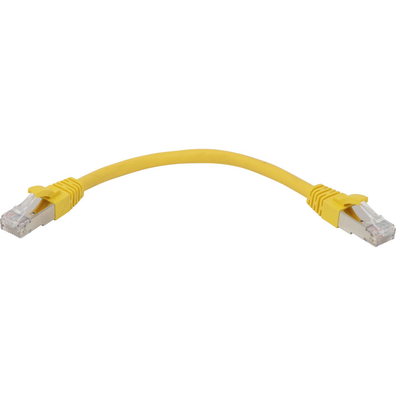 Yellow Excel Cat6a S/FTP LSZH Patch Lead (Pack of 10)