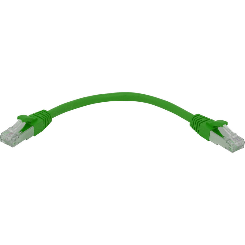 Green Excel Cat6a S/FTP LSZH Patch Lead (Pack of 10)