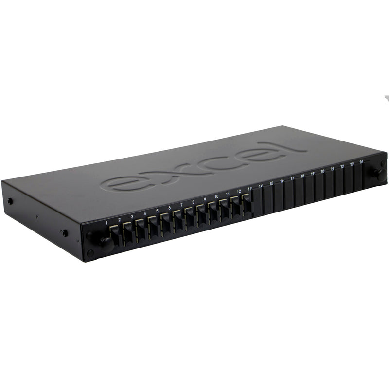Excel Enbeam 24 Way SC Multimode Duplex Fibre Patch Panel