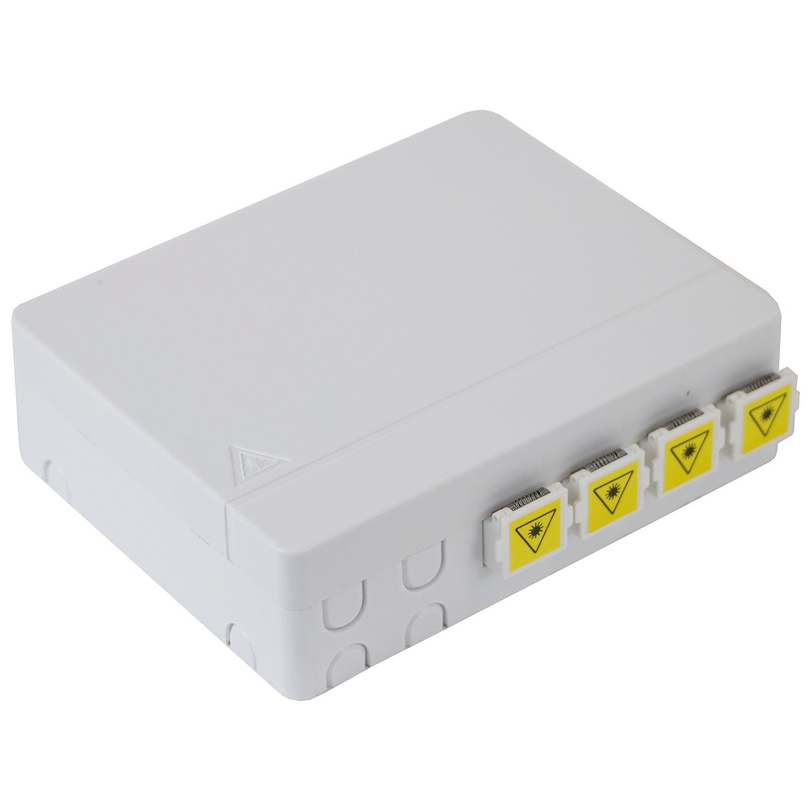 Excel Enbeam FTTx Loaded Outlet (4 x SC/APC OS1/OS2 Simplex Adaptors)