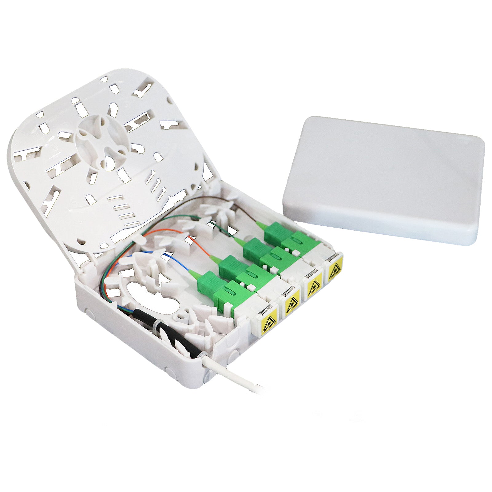 Excel Enbeam FTTH 4 Port SC Outlet With 50m Drop Cable