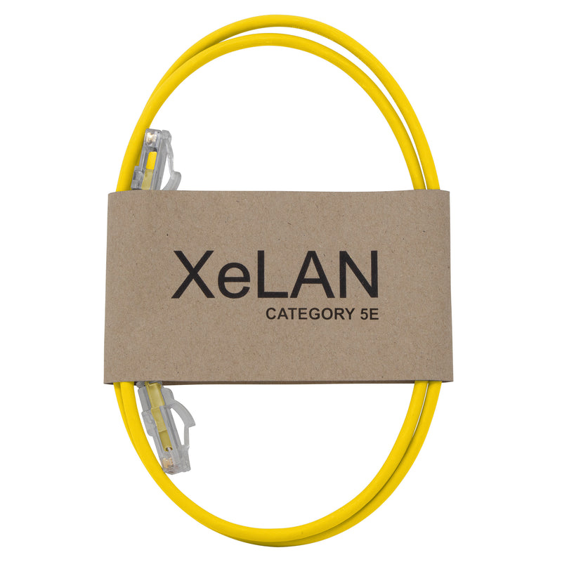 Yellow XeLAN Cat5e LSZH Patch Lead