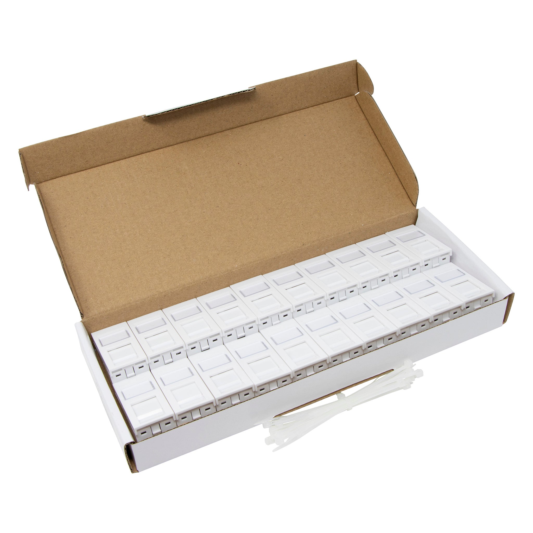 XeLAN Cat5e UTP RJ45 Euro Module White (20 Pack)