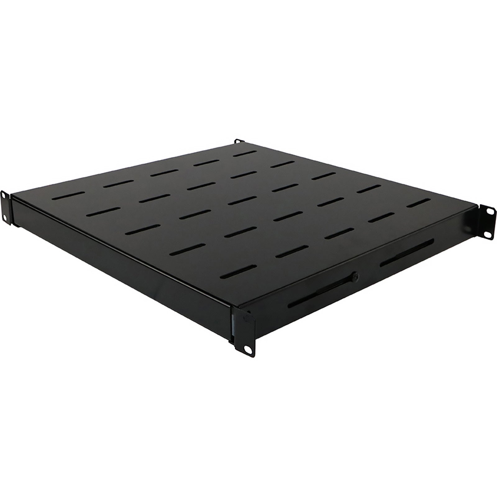 Adjustable Rack Shelf 450-720mm Deep Black