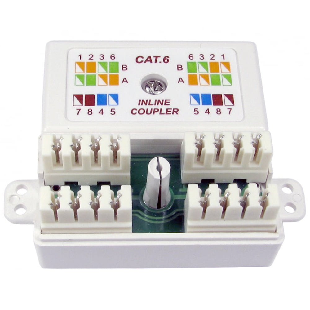 Cat6 Straight Through Modular In-line Snap-in Coupler (RJ45) | Eaton Cat6 Straight Through Modular In-line Snap-in Coupler (RJ45) | Eaton
