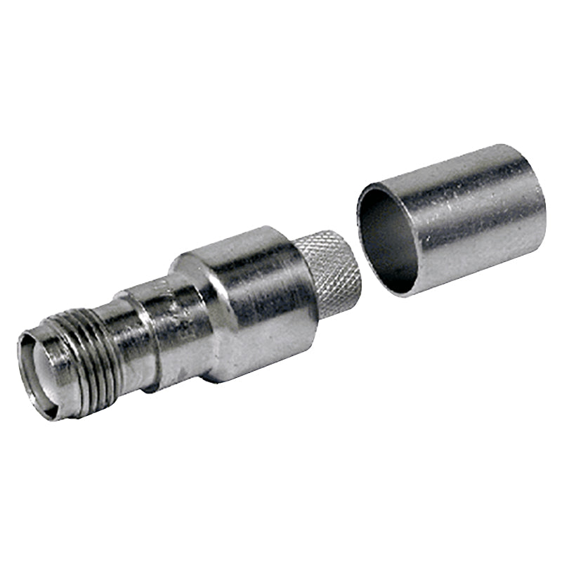 EZ-400-TM-RP Type TNC, Male (Plug), Straight Connector For LMR-400 & TCOM-400 Cable
