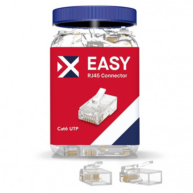 Connectix UTP RJ45 Easy Plugs (EZ-C6-UTP)
