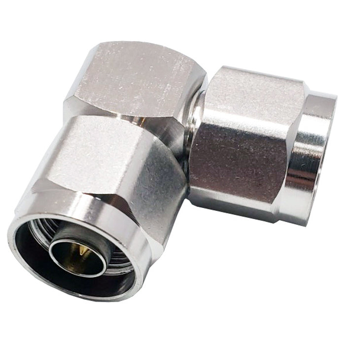 N Male - N Male Right Angle Adaptor