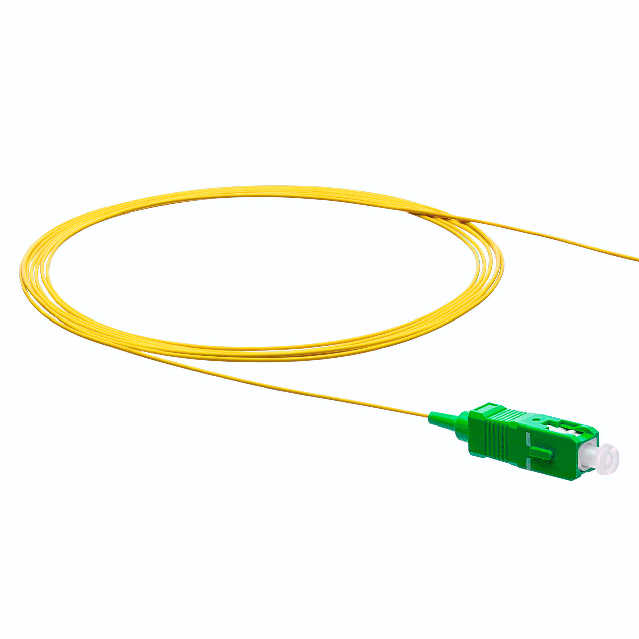 OS2 9/125 SC/APC LSZH Fibre Optic Pigtail