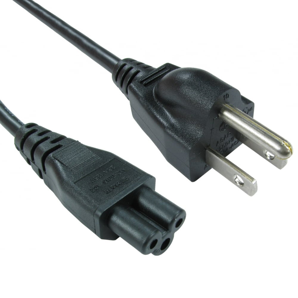 US Plug To C5 Mains Lead