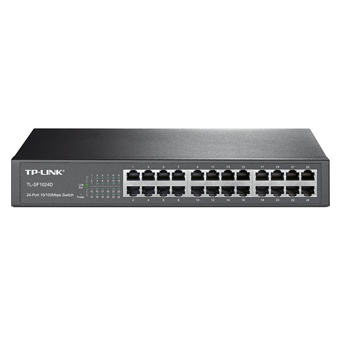 TP-Link TL-SF1024D 24-Port 10/100Mbps Desktop/Rackmount Network Switch