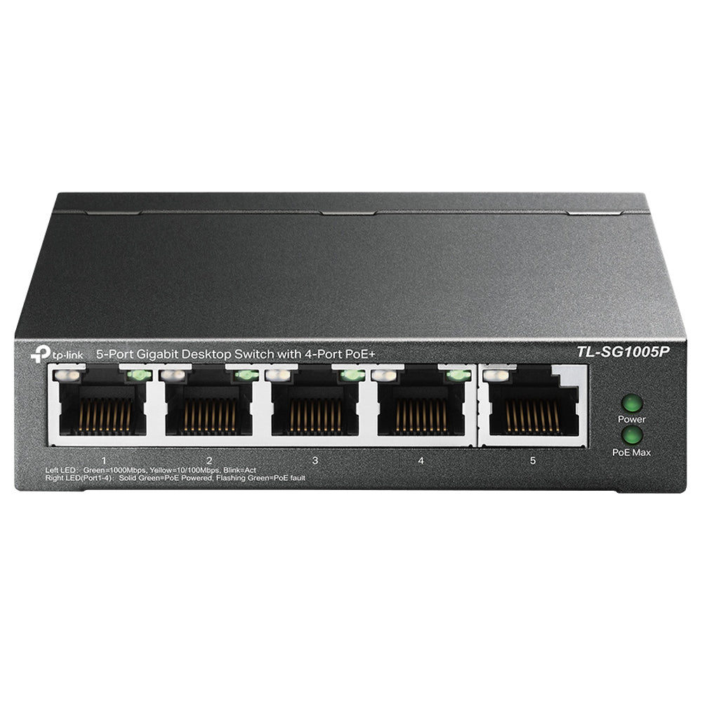 TP-Link TL-SG1005P 5 Port Gigabit Desktop PoE Switch