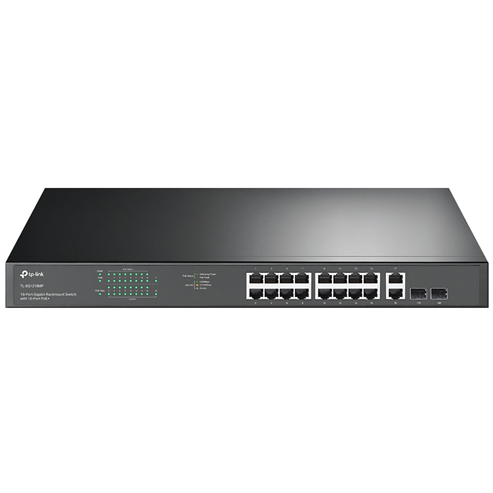 TP-Link TL-SG1218MP 18 Port Gigabit Rackmount PoE Switch